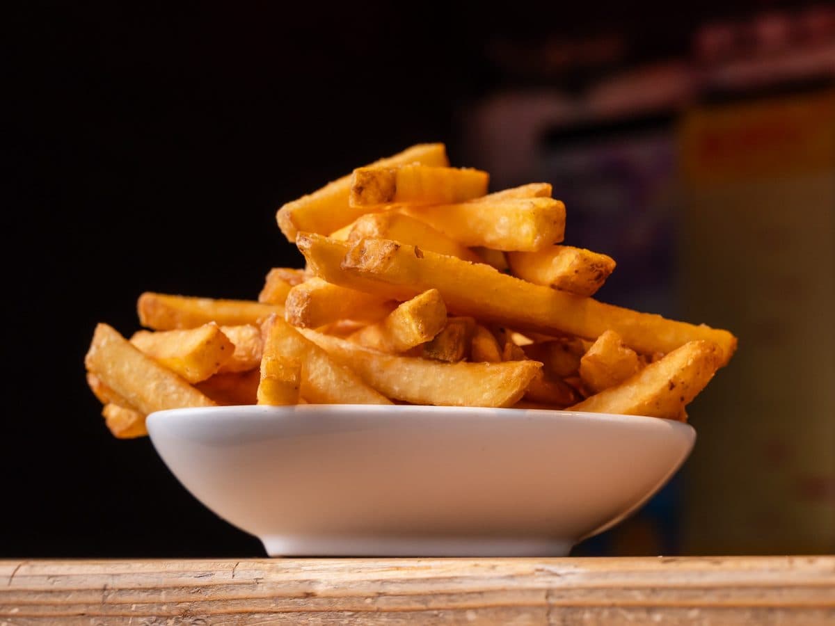 Fritten aus regionalen Kartoffeln